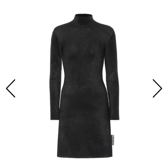 Balenciaga fleece mini dress - Picture 8 of 9